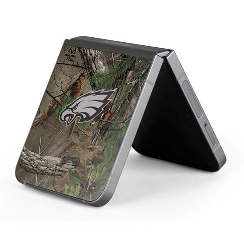 NFL Philadelphia Eagles Realtree Xtra Green Camo Galaxy Z Flip6 Skin
